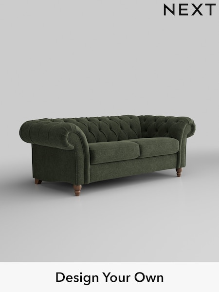 Boucle Chenille/Dark Moss Green Gosford Ii Deep Sit (H34073) | £1,525