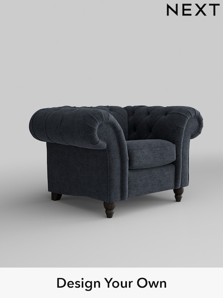 Boucle Chenille/Dark Slate Blue Gosford Ii Deep Sit (H34074) | £1,075