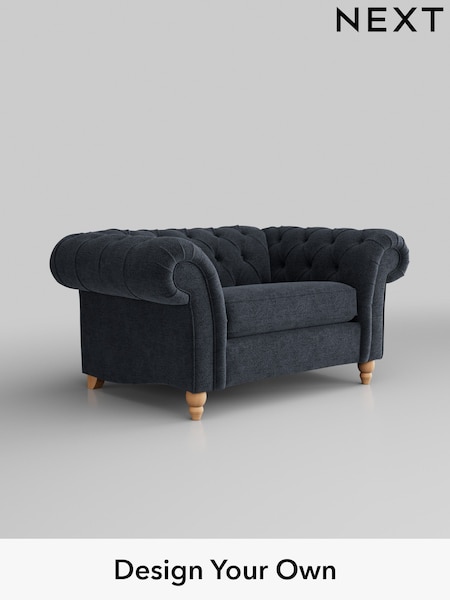 Boucle Chenille/Dark Slate Blue Gosford Ii Deep Sit (H34074) | £1,175