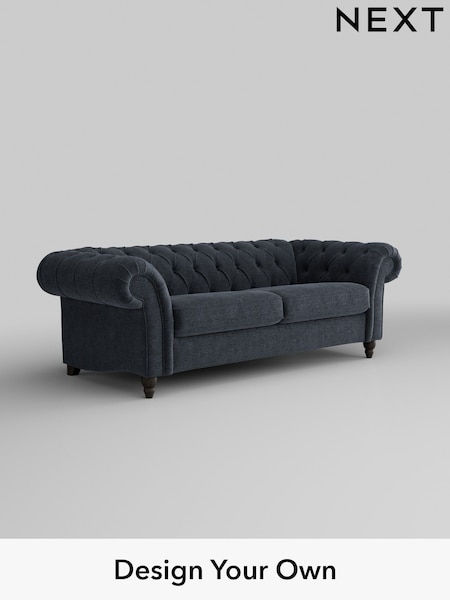 Boucle Chenille/Dark Slate Blue Gosford Ii Deep Sit (H34074) | £1,625