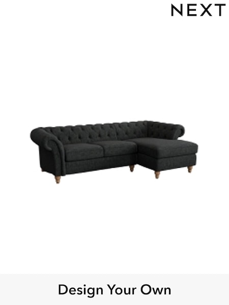 Boucle Weave Easy Clean/Charcoal Grey Gosford Ii Deep Sit (H34076) | £2,375