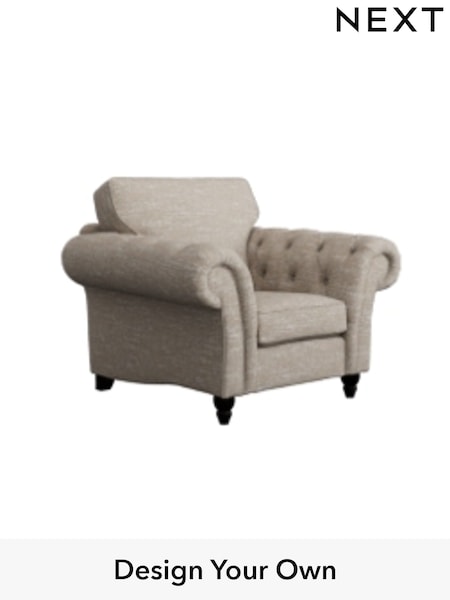 Boucle Weave Easy Clean/Dark Natural Gosford Highback Ii Deep Sit (H34077) | £975