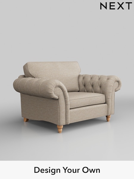 Boucle Weave Easy Clean/Dark Natural Gosford Highback Ii Deep Sit (H34077) | £1,075