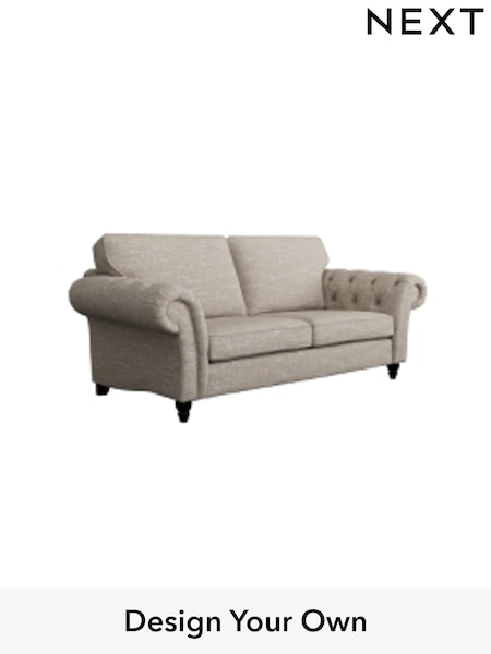 Boucle Weave Easy Clean/Dark Natural Gosford Highback Ii Deep Sit (H34077) | £1,499