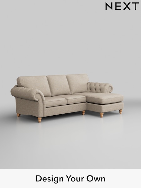 Boucle Weave Easy Clean/Dark Natural Gosford Highback Ii Deep Sit (H34077) | £2,375