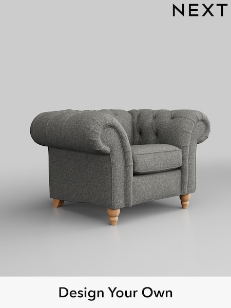 Chunky Boucle Easy Clean/Mid Grey Gosford Ii Deep Sit (H34078) | £1,075