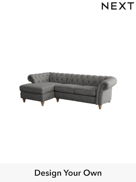 Chunky Boucle Easy Clean/Mid Grey Gosford Ii Deep Sit (H34078) | £2,525