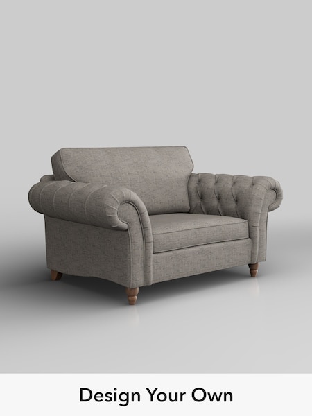 Boucle Weave Easy Clean/Light Dove Grey Gosford Highback Ii Deep Sit (H34081) | £1,275