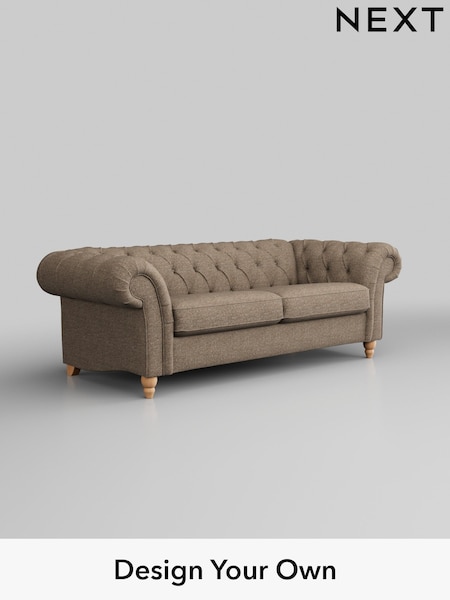 Chunky Boucle Easy Clean/Mid Natural Gosford Ii Deep Sit (H34084) | £1,625