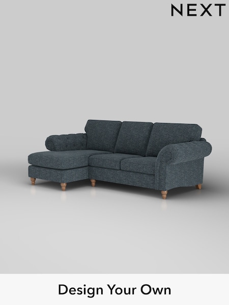 Chunky Chenille/Dark Navy Blue Gosford Highback Ii Deep Sit (H34085) | £2,525