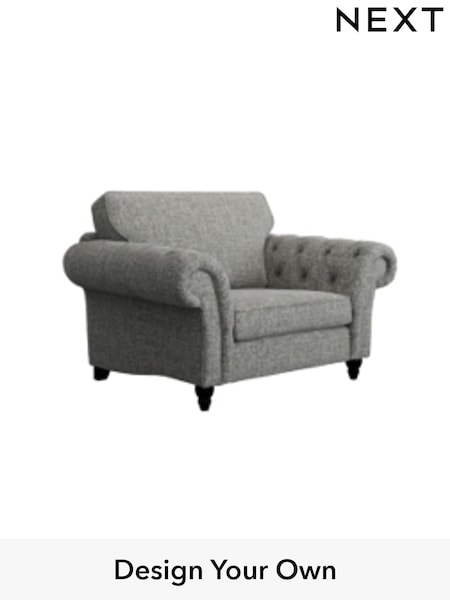 Chunky Chenille/Light Grey Gosford Highback Ii Deep Sit (H34090) | £1,175