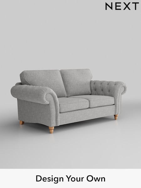 Chunky Chenille/Light Grey Gosford Highback Ii Deep Sit (H34090) | £1,525
