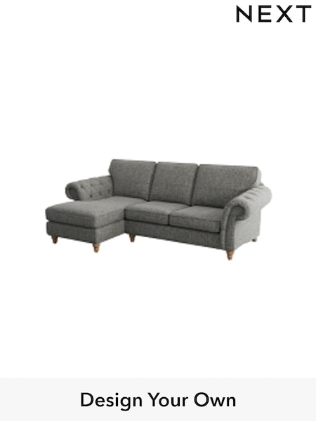 Chunky Chenille/Light Grey Gosford Highback Ii Deep Sit (H34090) | £2,525