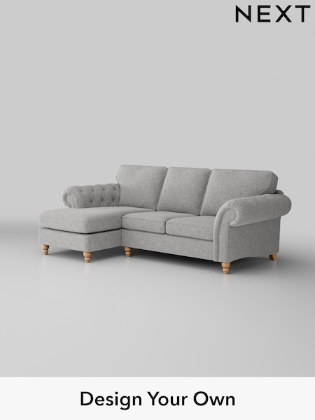 Chunky Chenille/Light Grey Gosford Highback Ii Deep Sit (H34090) | £2,525