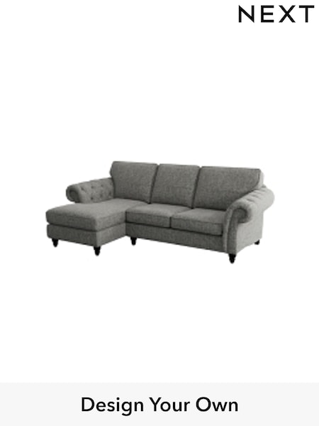 Chunky Chenille/Light Grey Gosford Highback Ii Deep Sit (H34090) | £2,525