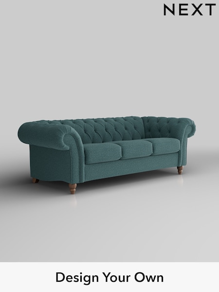 Chunky Chenille/Mid Teal Green Gosford Ii Deep Sit (H34091) | £1,625