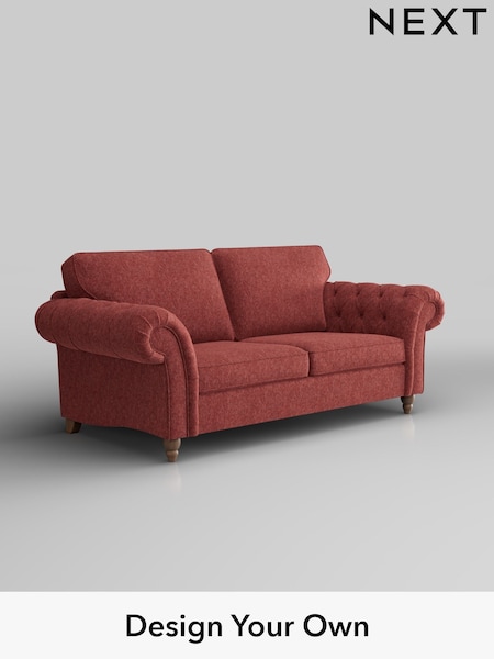 Cotswold Chenille/Dark Terracotta Orange Gosford Highback Ii Deep Sit (H34099) | £1,625