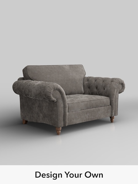 Distressed Velour/French Grey Gosford Highback Ii Deep Sit (H34104) | £1,375