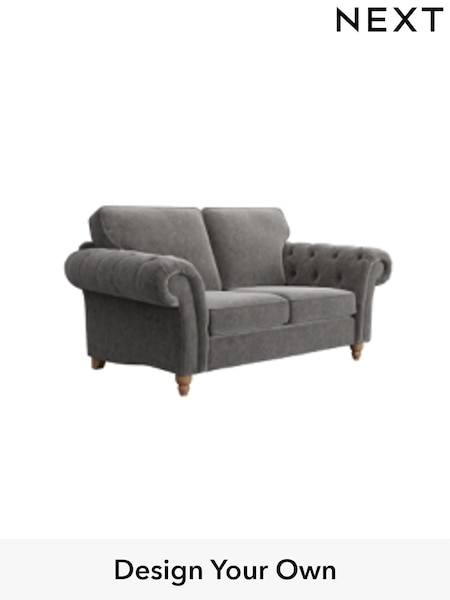 Distressed Velour/French Grey Gosford Highback Ii Deep Sit (H34104) | £1,425