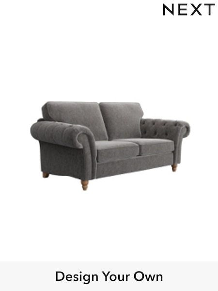 Distressed Velour/French Grey Gosford Highback Ii Deep Sit (H34104) | £1,525