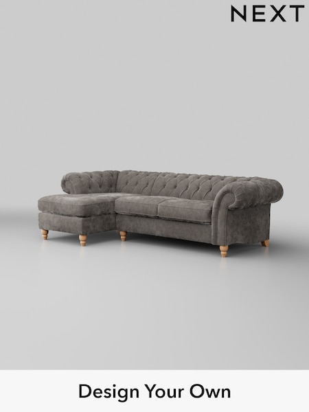 Distressed Velour/French Grey Gosford Ii Deep Sit (H34107) | £2,525