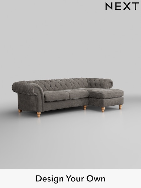 Distressed Velour/French Grey Gosford Ii Deep Sit (H34107) | £2,525