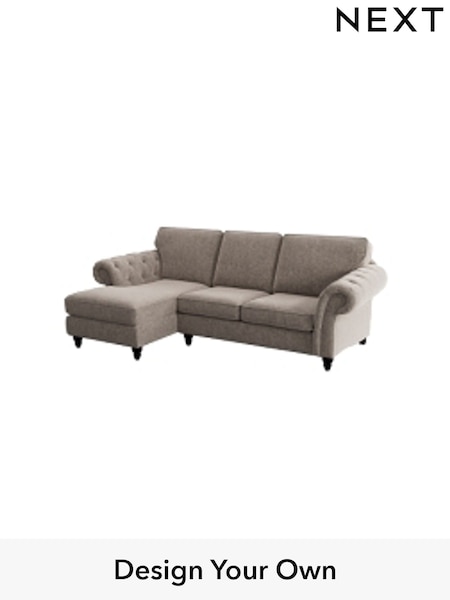 Distressed Velour/Mid Natural Gosford Highback Ii Deep Sit (H34108) | £2,525