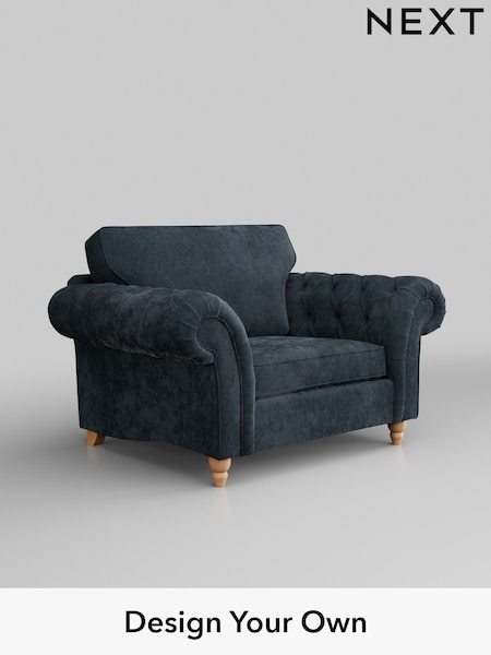 Distressed Velour/Midnight Blue Gosford Highback Ii Deep Sit (H34109) | £1,175
