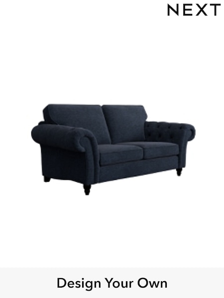 Distressed Velour/Midnight Blue Gosford Highback Ii Deep Sit (H34109) | £1,525