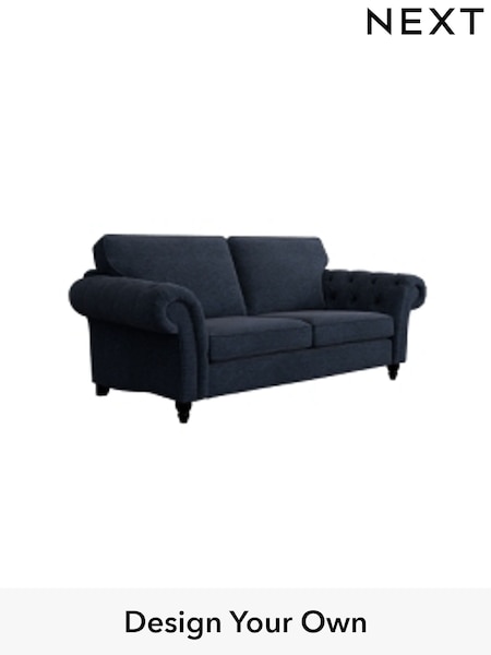 Distressed Velour/Midnight Blue Gosford Highback Ii Deep Sit (H34109) | £1,625