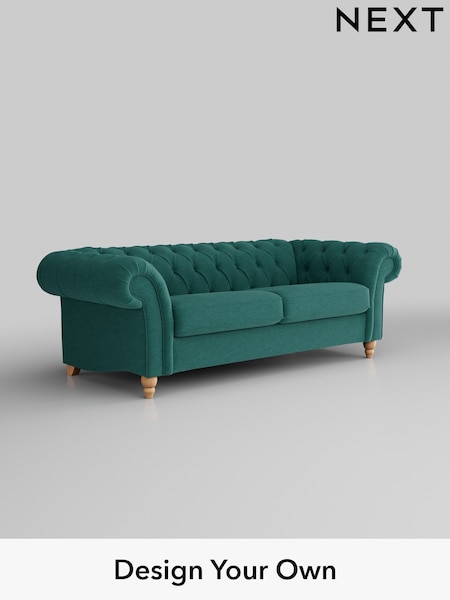 Fine Chenille Easy Clean/Dark Juniper Green Gosford Ii Deep Sit (H34111) | £1,625