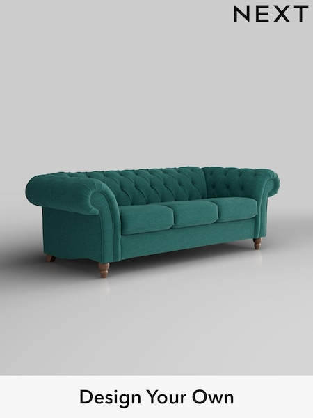 Fine Chenille Easy Clean/Dark Juniper Green Gosford Ii Deep Sit (H34111) | £1,625