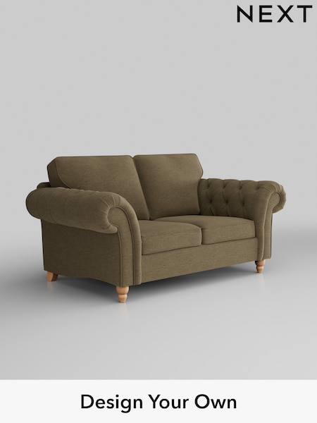 Fine Chenille Easy Clean/Dark Moss Green Gosford Highback Ii Deep Sit (H34112) | £1,425