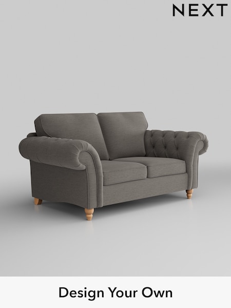 Fine Chenille Easy Clean/Dark Smoke Grey Gosford Highback Ii Deep Sit (H34114) | £1,425