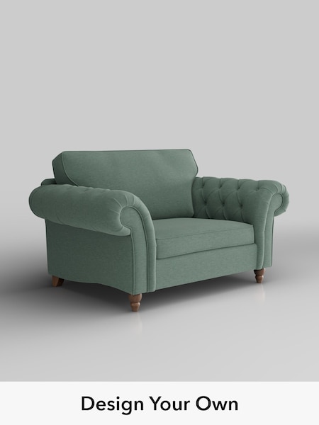 Fine Chenille Easy Clean/Light Forest Green Gosford Highback Ii Deep Sit (H34115) | £1,375