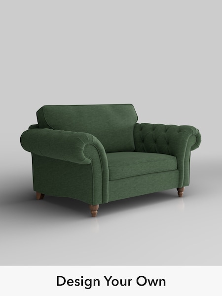 Fine Chenille Easy Clean/Mid Khaki Green Gosford Highback Ii Deep Sit (H34118) | £1,375