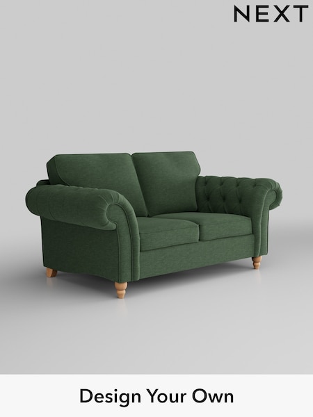 Fine Chenille Easy Clean/Mid Khaki Green Gosford Highback Ii Deep Sit (H34118) | £1,425
