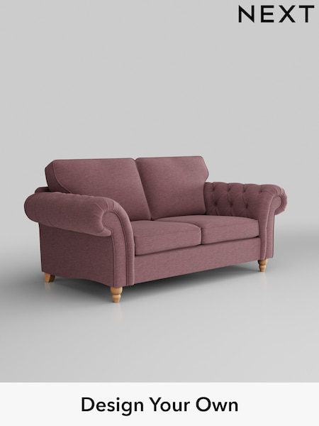 Fine Chenille Easy Clean/Mid Mulberry Purple Gosford Highback Ii Deep Sit (H34119) | £1,525