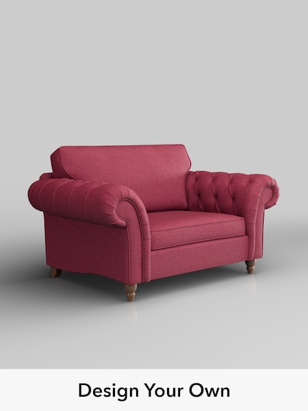 Fine Chenille Easy Clean/Mid Raspberry Pink Gosford Highback Ii Deep Sit (H34120) | £1,375