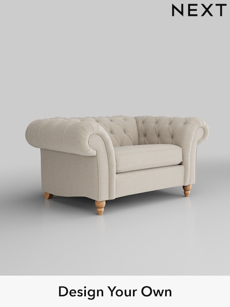 Fine Chenille Easy Clean/Oyster Gosford Ii Deep Sit (H34122) | £1,175