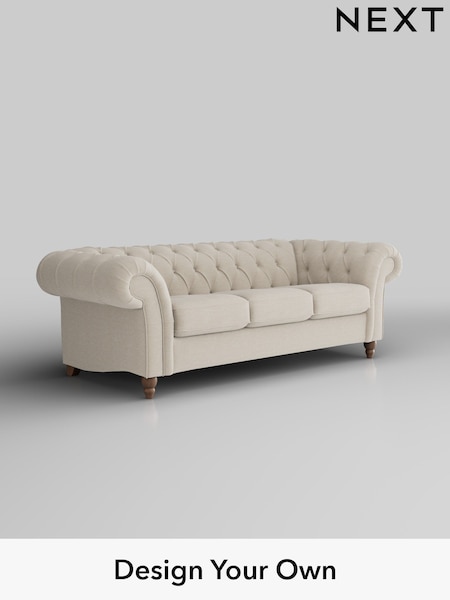 Fine Chenille Easy Clean/Oyster Gosford Ii Deep Sit (H34122) | £1,625