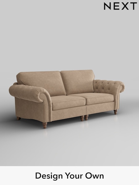 Luxe Chenille/Mid Camel Beige Gosford Highback Ii Deep Sit (H34125) | £1,850