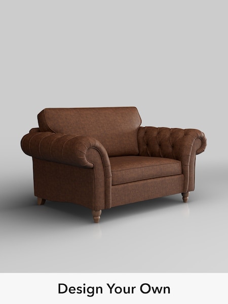 Monza Faux Leather Easy Clean/Chestnut Brown Gosford Highback Ii Deep Sit (H34126) | £1,375