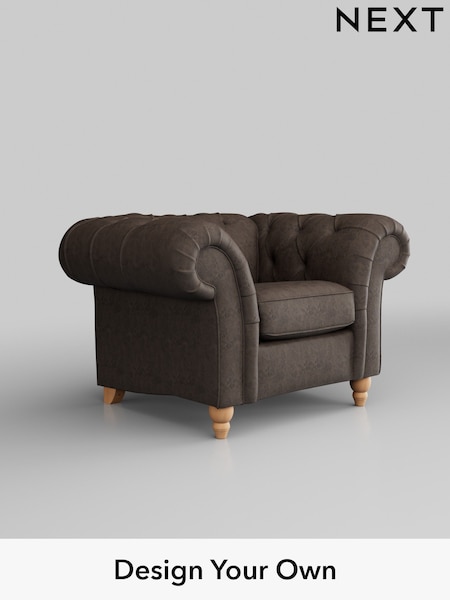Monza Faux Leather Easy Clean/Peppercorn Brown Gosford Ii Deep Sit (H34127) | £1,075