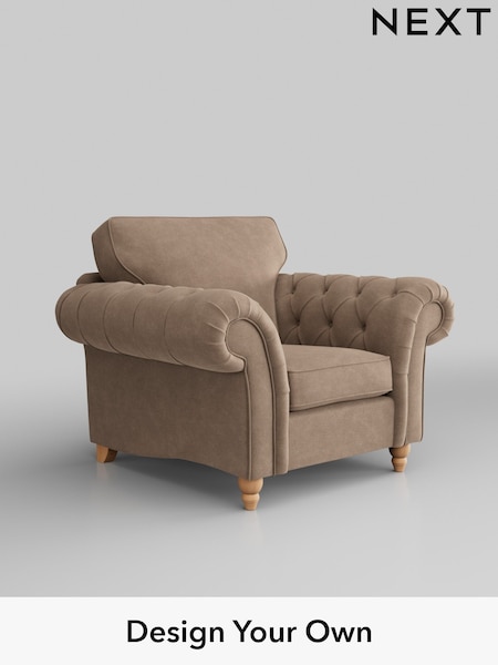 Luxe Chenille/Mid Natural Gosford Highback Ii Deep Sit (H34128) | £1,175