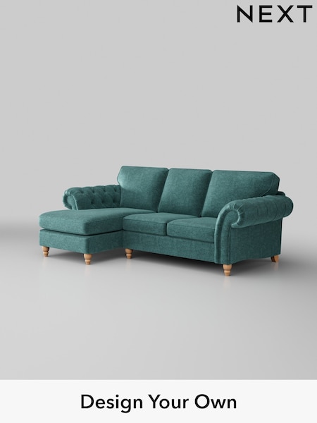 Plush Chenille/Dark Teal Green Gosford Highback Ii Deep Sit (H34130) | £2,525