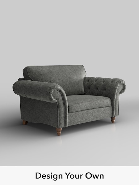 Plush Chenille/Dark Grey Gosford Highback Ii Deep Sit (H34132) | £1,375