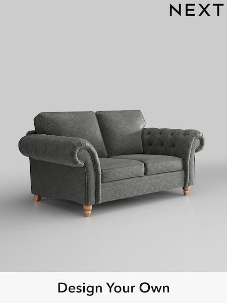 Plush Chenille/Dark Grey Gosford Highback Ii Deep Sit (H34132) | £1,425