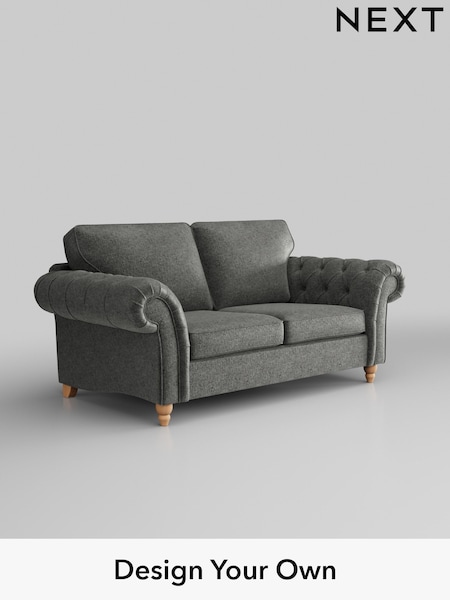 Plush Chenille/Dark Grey Gosford Highback Ii Deep Sit (H34132) | £1,525