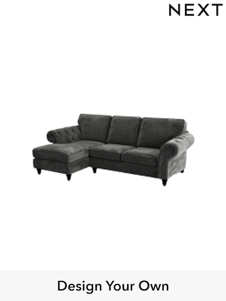 Plush Chenille/Dark Grey Gosford Highback Ii Deep Sit (H34132) | £2,525